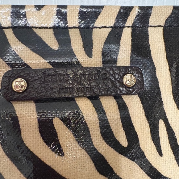 Kate Spade Zebra Print Hobo Bag - Black and Tan - Picture 2 of 15